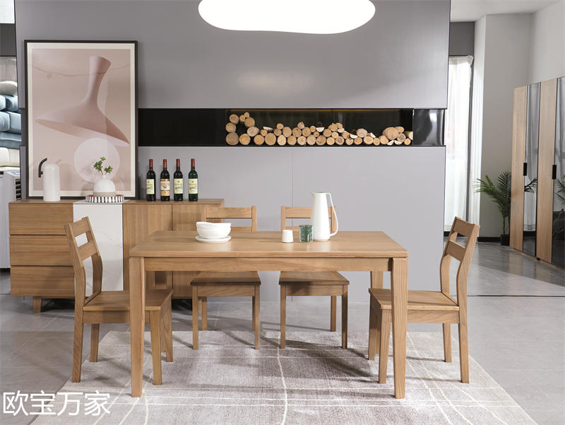 歐寶萬(wàn)家現(xiàn)代時(shí)尚極簡(jiǎn)白蠟?zāi)炯揖?0