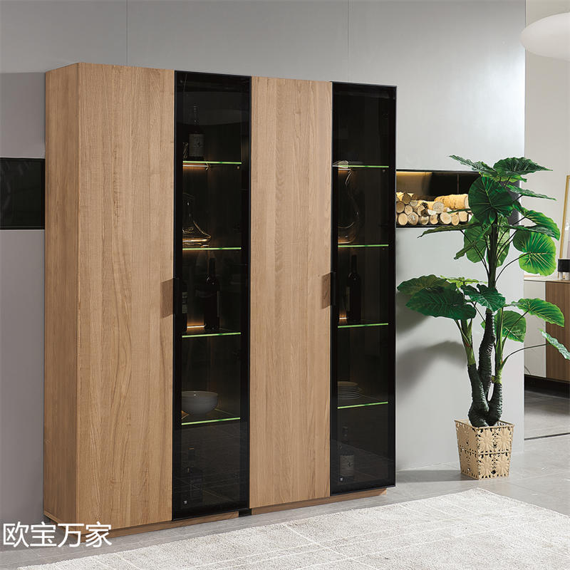 歐寶萬(wàn)家現(xiàn)代時(shí)尚極簡(jiǎn)白蠟?zāi)炯揖?2