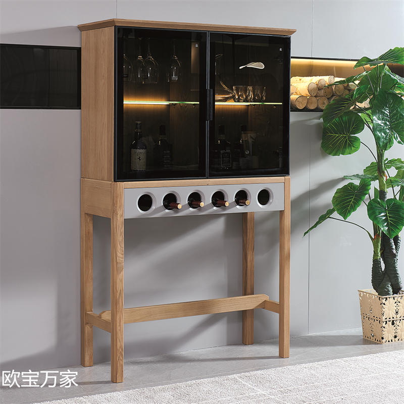 歐寶萬(wàn)家現(xiàn)代時(shí)尚極簡(jiǎn)白蠟?zāi)炯揖?5