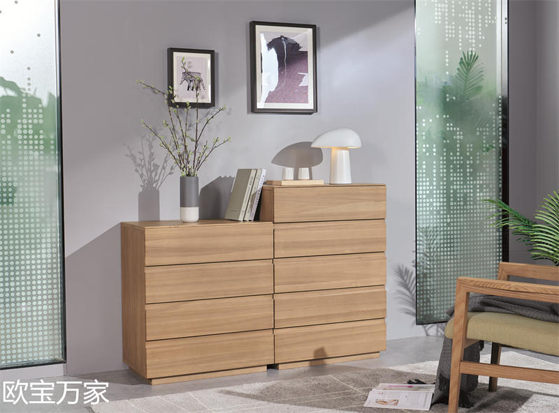 歐寶萬(wàn)家現(xiàn)代時(shí)尚極簡(jiǎn)白蠟?zāi)炯揖?7