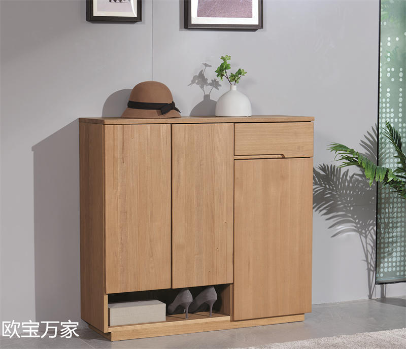 歐寶萬(wàn)家現(xiàn)代時(shí)尚極簡(jiǎn)白蠟?zāi)炯揖?8