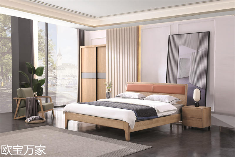 歐寶萬(wàn)家現(xiàn)代時(shí)尚極簡(jiǎn)白蠟?zāi)炯揖?0