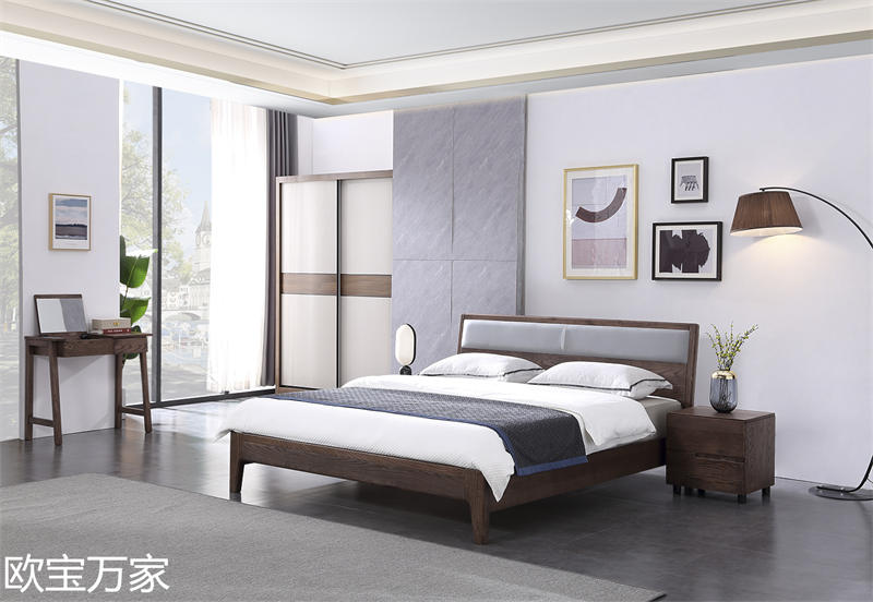 歐寶萬(wàn)家現(xiàn)代時(shí)尚極簡(jiǎn)白蠟?zāi)炯揖?3