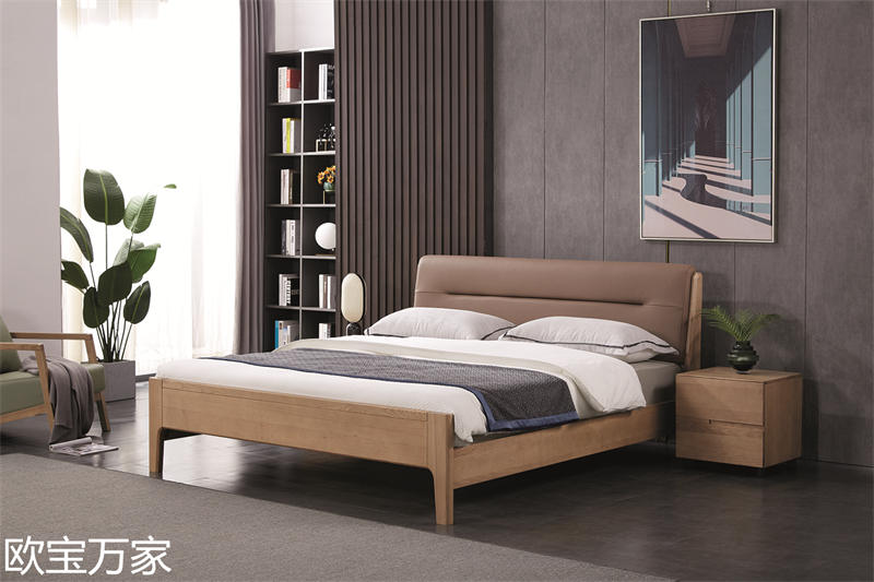 歐寶萬(wàn)家現(xiàn)代時(shí)尚極簡(jiǎn)白蠟?zāi)炯揖?4