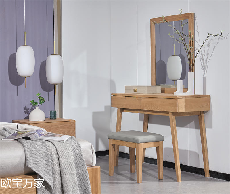 歐寶萬(wàn)家現(xiàn)代時(shí)尚極簡(jiǎn)白蠟?zāi)炯揖?0