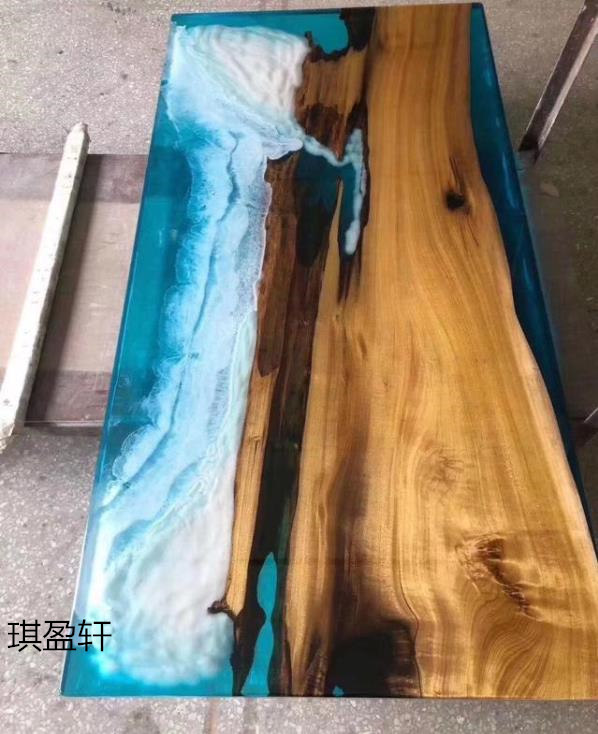 江西南康樹(shù)脂原木大板1