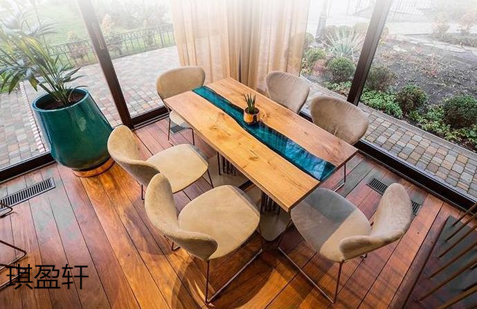 江西南康樹(shù)脂原木大板22