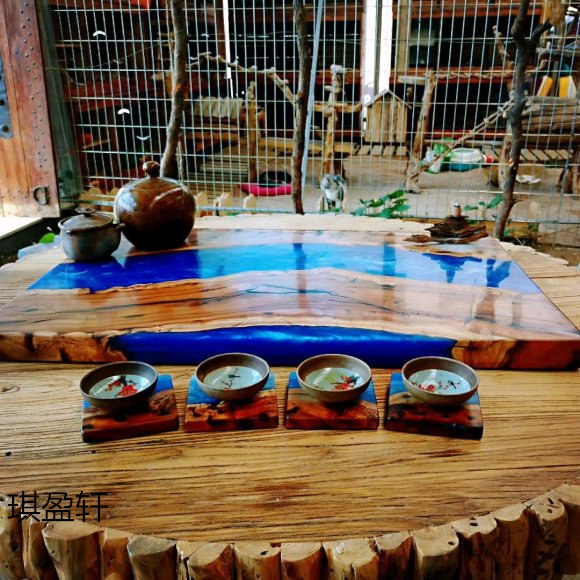 江西南康樹(shù)脂原木大板38