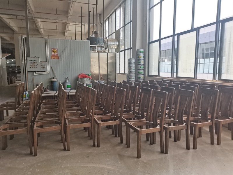 江西南康金絲檀和樹(shù)脂大板家具定制生產(chǎn)廠家工廠實(shí)拍12