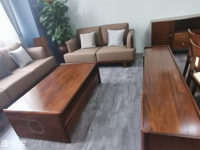 康優寶輕奢新中式家具工廠展廳實拍6