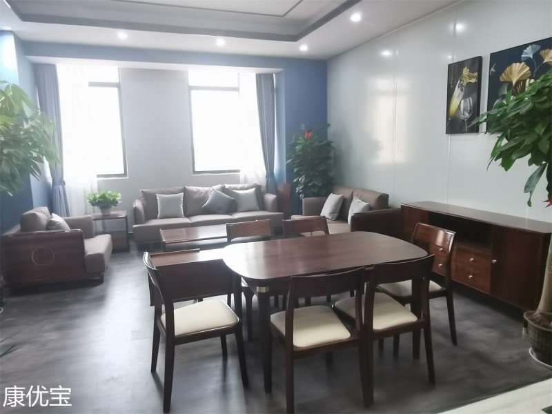 康優寶輕奢新中式家具工廠展廳實拍8