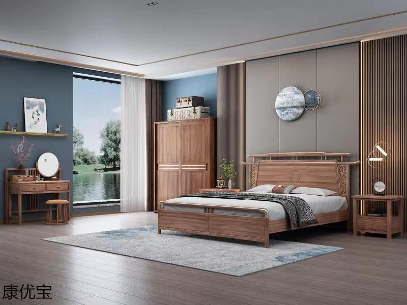 江西南康輕奢新中式家具8