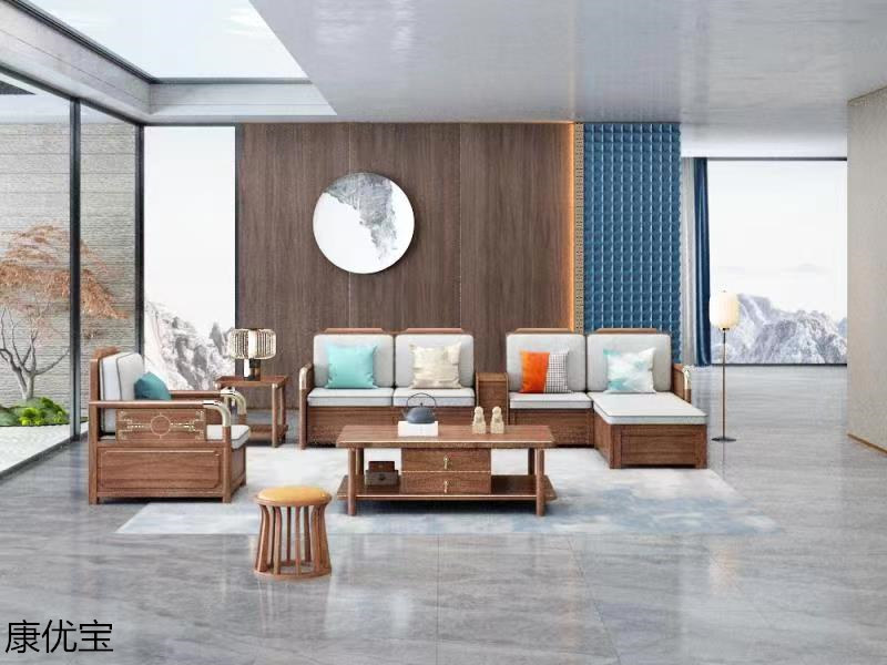 江西南康輕奢新中式家具16