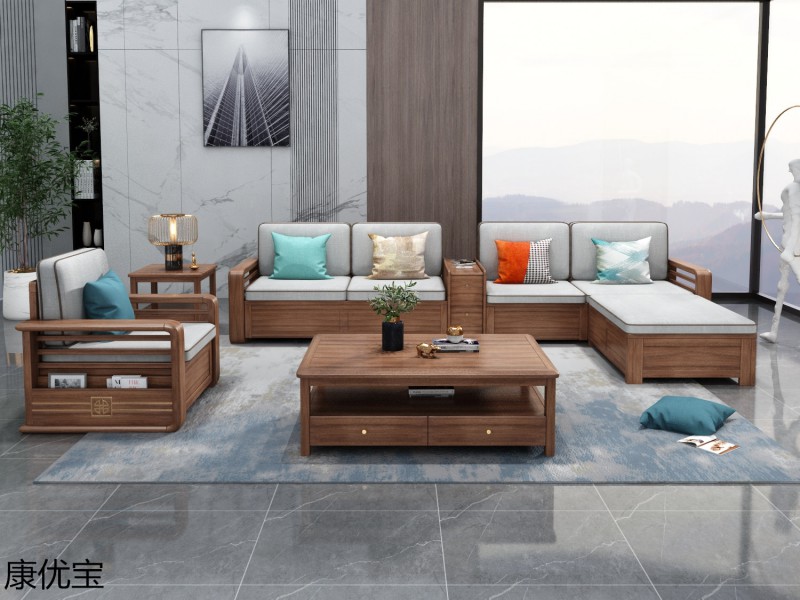 江西南康輕奢新中式家具20