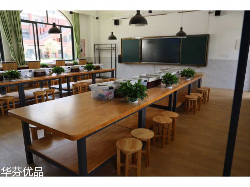 學校、部隊、科研實驗室實木家具、課桌、宿舍上下雙層床工程定制15