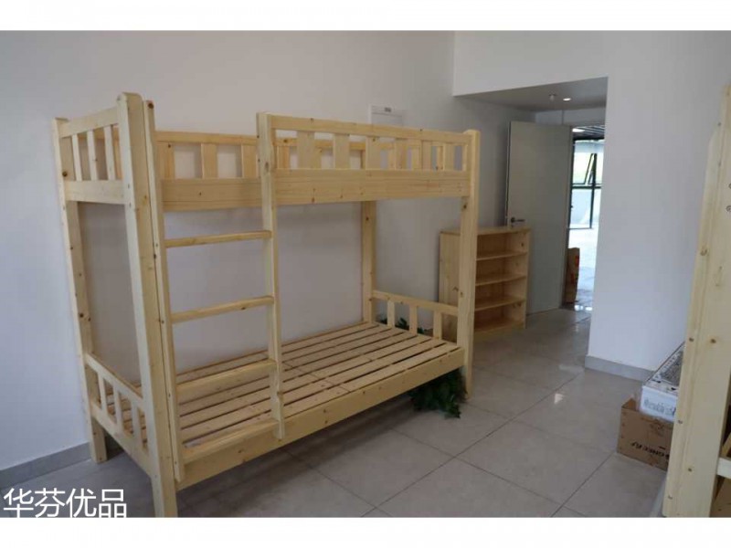學校、部隊、科研實驗室實木家具、課桌、宿舍上下雙層床工程定制25