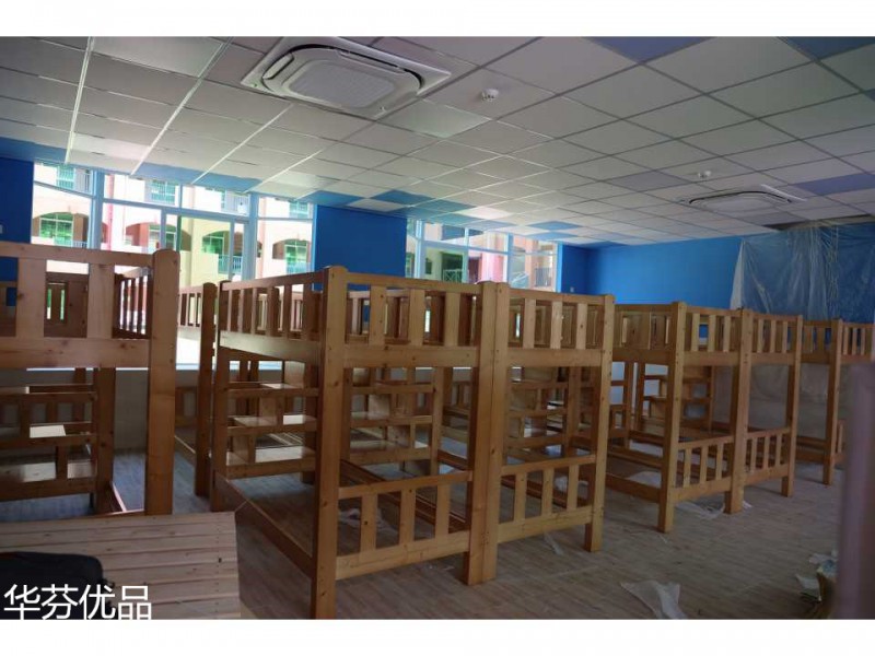 學校、部隊、科研實驗室實木家具、課桌、宿舍上下雙層床工程定制32