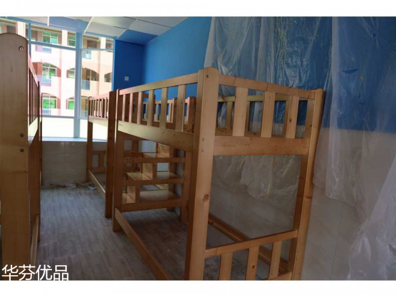 學校、部隊、科研實驗室實木家具、課桌、宿舍上下雙層床工程定制35