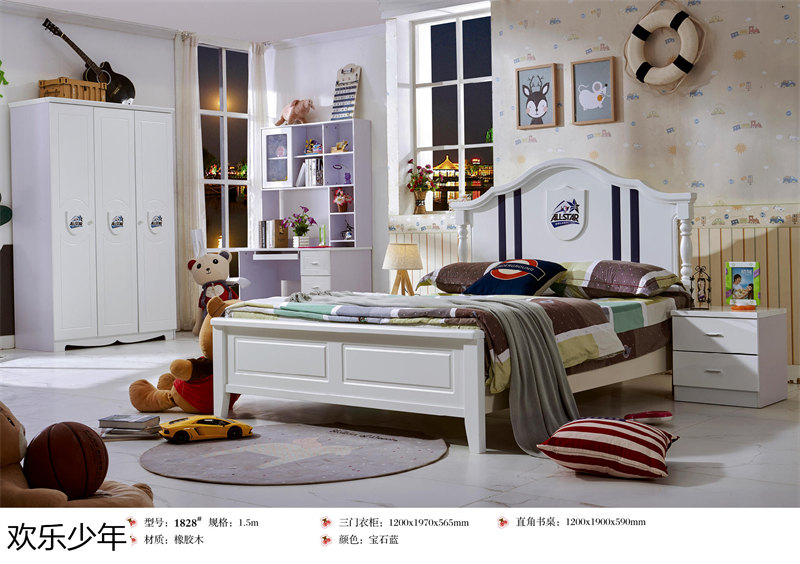 江西南康歡樂少年木蠟油青少年兒童家具71