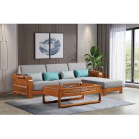 百福源康金檀逸品系列家具：221#轉角沙發