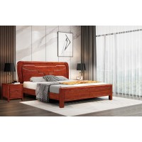 百福源康紅胡桃系列家具：3012#床