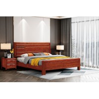 百福源康紅胡桃系列家具：533#床