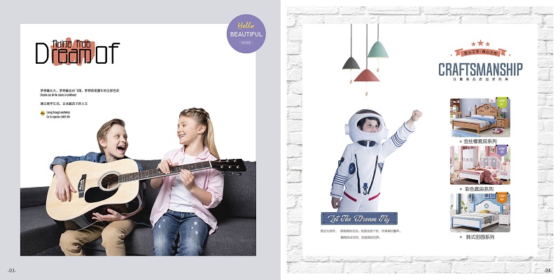 江西南康青少年兒童實木套房2