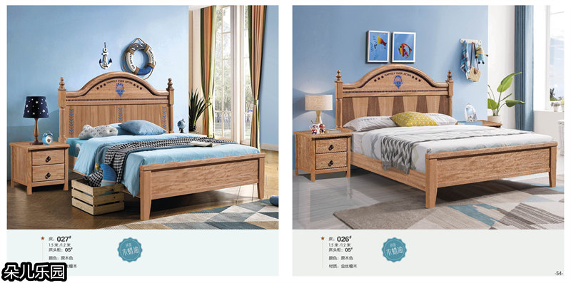 江西南康青少年兒童實木套房29