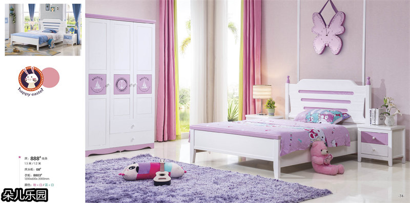 江西南康青少年兒童實木套房39