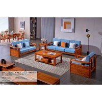 長城烏金木F8802#1+2+3沙發