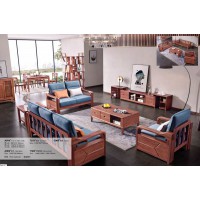 長城紫金檀木A916#1+2+3沙發