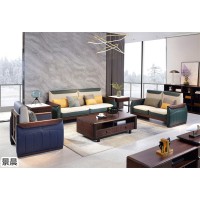 意華風情意式新東方家具,江西南康意式輕奢極簡香雅柚楠木家具廠家,景晨家具有限公司