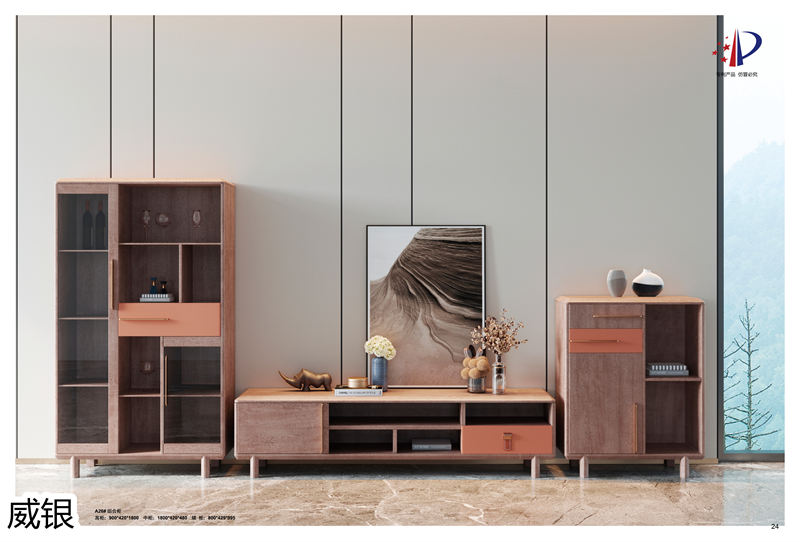 威銀家具·木言現代簡約非洲金檀木家具15