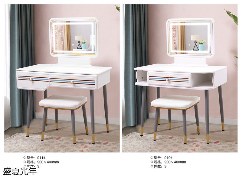 盛夏光年歐式休閑妝臺、北歐妝臺、輕奢妝臺12