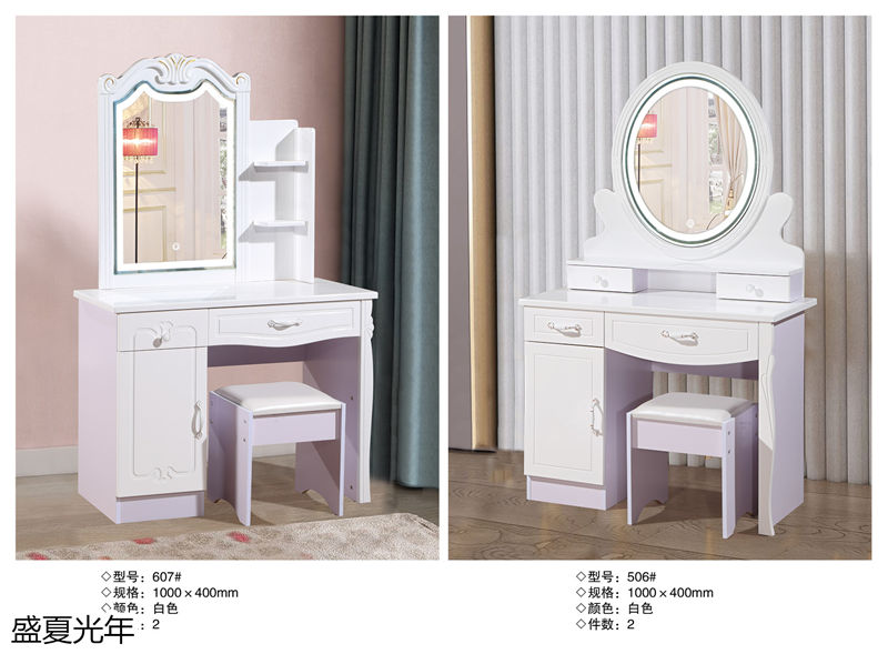 盛夏光年歐式休閑妝臺、北歐妝臺、輕奢妝臺20