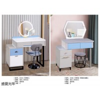 南康白油妝臺廠家,江西歐式休閑妝臺、北歐妝臺、輕奢妝臺生產廠家,盛夏光年家具公司