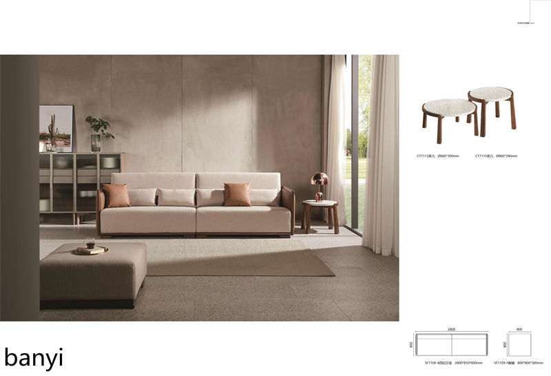 現(xiàn)代實(shí)木風(fēng)格南美胡桃木家具5