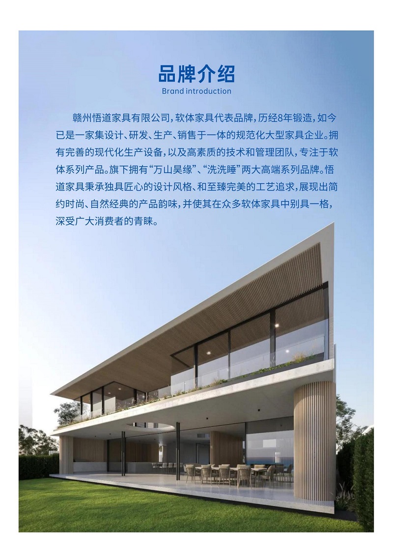 悟道家具·洗洗睡現代簡約輕奢軟體家具2