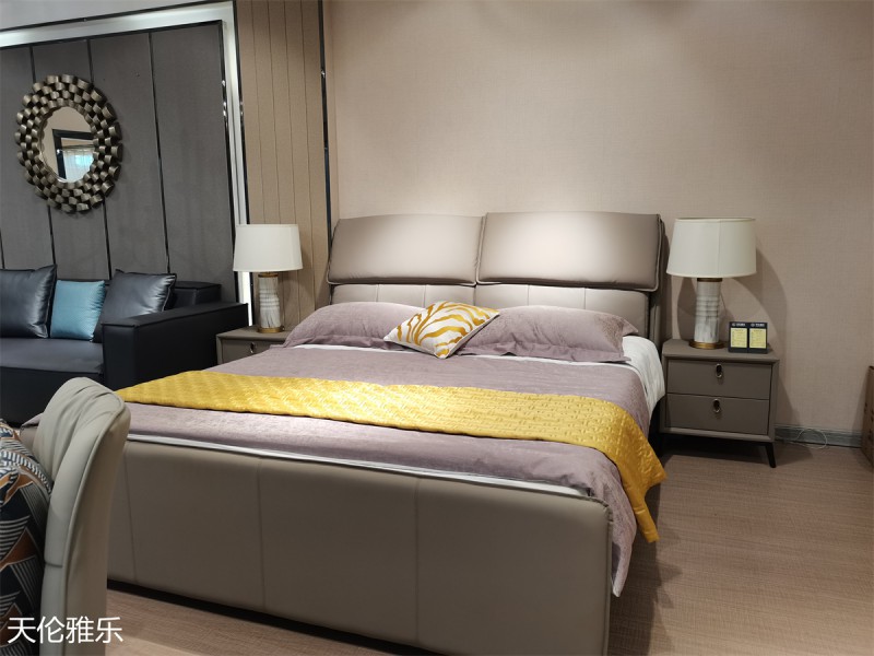 天倫雅樂現代簡約輕奢軟體家具展廳實拍12