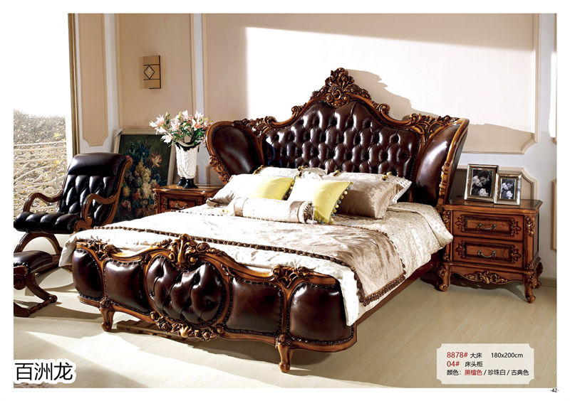 百洲龍歐美輕奢實木套房家具38