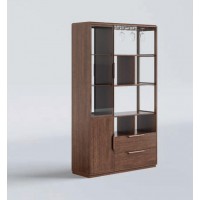 艾美儷家可可西里現代極簡黑金檀木家具：間廳柜KK5801#