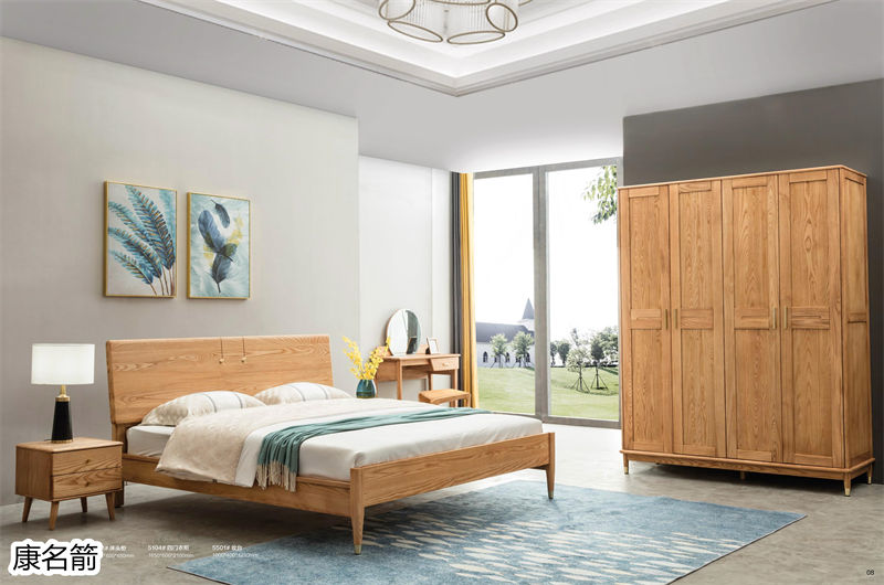 康名箭&middot;簡素空間 北歐極簡白蠟木家具5