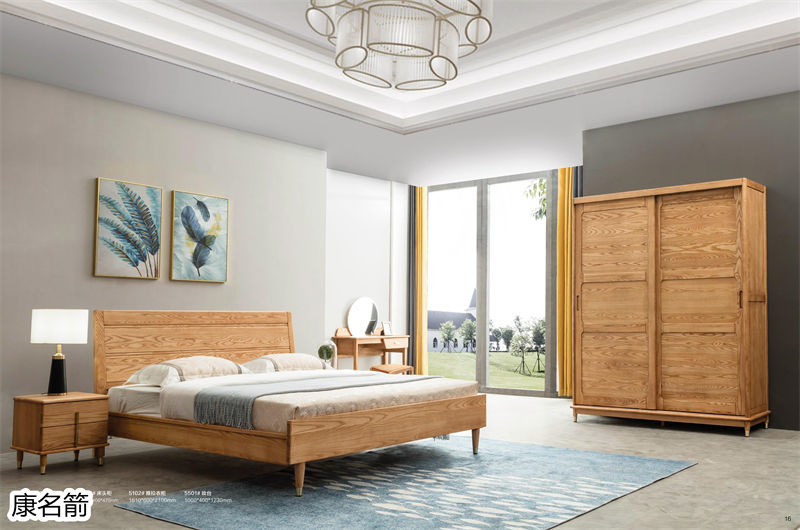 康名箭&middot;簡素空間 北歐極簡白蠟木家具9