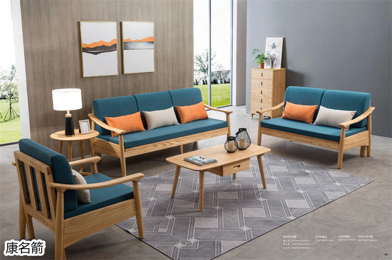 康名箭&middot;簡素空間 北歐極簡白蠟木家具32