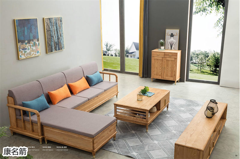 康名箭&middot;簡素空間 北歐極簡白蠟木家具37