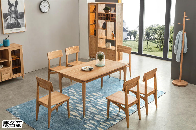 康名箭&middot;簡素空間 北歐極簡白蠟木家具42