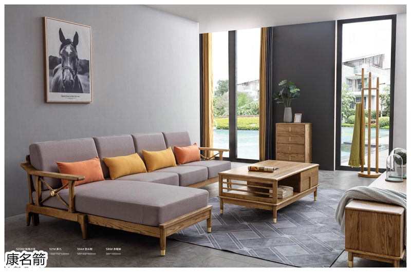 康名箭&middot;簡素空間 北歐極簡白蠟木家具52