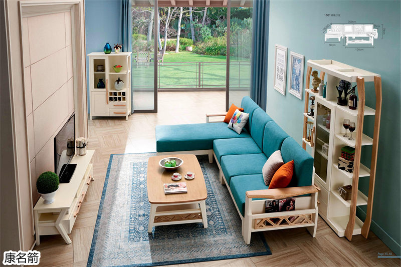 康名箭·北歐映橡 北歐風格實木家具24