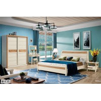 康名箭·北歐映橡實木家具，南康北歐風格家具，江西現代北歐實木套房生產廠家