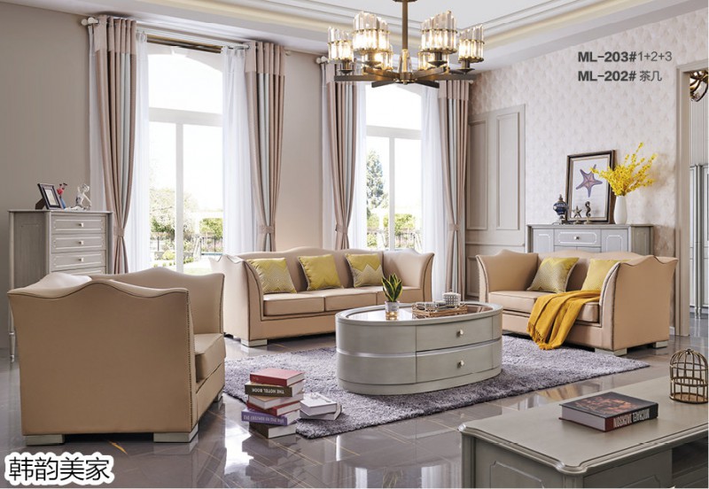 韓韻美家·莫蘭迪灰系列美式輕奢家具2